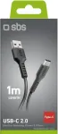 SBS kaabel USB - USB-C 1m, must