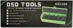 DSDTOOLS 1/2" TORX mutriv&otilde;tmeotsikud 10 tk DS1168