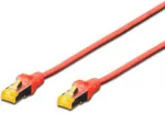 Digitus CAT 6A S/FTP Patchkabel, 1m, rot