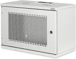 Digitus wall-mounted enclosure, SOHO, unassembled - 540x400 mm (WxD), light grey IT cabinet, 7 rack units