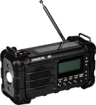 Raadio SANGEAN MMR-99 DAB black Emergency/Crank/Solar Radio