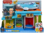 Fisher Price Fisher-Price Little People Everyday Adventures Airport Toddler Playset, Airplane & 3 Play Pieces