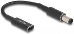 DeLOCK Adapterkabel f&uuml;r Notebook Ladekabel USB Type-C&trade; Buchse zu HP 7,4 x 5,0 mm Stecker 15 cm