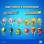 P.M.I. Kids World BRAWL STARS S1 FIGURES - 8 PACK DELUXE BOX VER.B