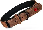 Zolux Komfort Leather, brown color &ndash; dog collar &ndash; 40 cm