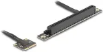 DeLOCK Adapter Mini PCIe Stecker zu PCIe 3.0 x16 Slot 90&deg;