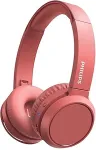 PHILIPS 4000 series TAH4205RD/00 headphones/headset Wireless Head-band Calls/Music USB Type-C Bluetooth Red