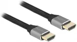 DELOCK Ultra High Speed HDMI Kabel 48 Gbps 8K 60 Hz grau 1 m zertifiziert