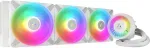 NONAME ARCTIC Liquid Freezer III - 420 A-RGB (White) : All-in-One CPU Water Cooler with 420mm radiator and