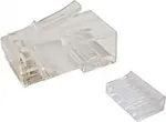 Solarix RJ45 CAT6 UTP unshielded connector for patch cord, 100pcs