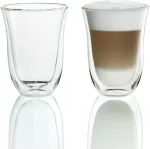 Kapslid De&rsquo;Longhi 5513214611 coffee glass Transparent 2 pc(s) 220 ml