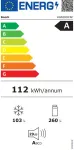 K&uuml;lmik Bosch KGN39OCAF Serie 4 K&uuml;hl-Gefrierkombination 203 cm H&ouml;he EEK A Grau