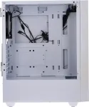 Korpus GEMBIRD Fornax 4000 ARGB/Midi Tower/Transpar./White