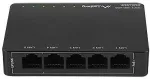 LANBERG Swich POE + Desktop 5 port 1GB DSP3-1005-60