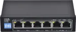 Extralink KRIOS | PoE Switch | 4x Gigabit PoE/PoE+, 2x RJ45 Uplink Gigabit, 60W