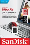 M&auml;lukaart SANDISK USB-Stick 16GB Ultra FIT USB 3.1 retail