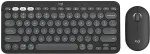 Klaviatuur Logitech LOGI Pebble 2 Combo TONAL GRAPH (US)