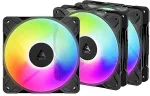 Arctic P12 Pro A-RGB Fan 3-pack Sort 120 mm
