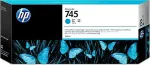 Tooner Hp 745 - Cyan - Original - DesignJet - Tintenpatrone (F9K03A)