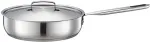 FISKARS FS. CHEF'S FRYING PAN 26 CM WITH LID ALL STEEL