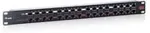 EQUIP 16-Port PoE Patch Panel, Black