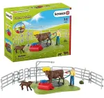 SCHLEICH Farm World 42529 Happy Cow Wash