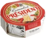 PRESIDENT Hallitusjuust Camembert, 32%, t&scaron;illiga, 120 g