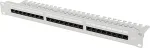 LANBERG PATCH PANEL 24 PORTS 1U 19" CAT.6 UTP WITH SHELF GREY