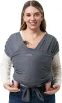 Momcozy Baby Wrap Carrier Ciemno-szary | Nosidełko |