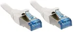 Lindy - Patch-Kabel - RJ-45 (M) - RJ-45 (M) - 3,0m - SFTP, PiMF - CAT 6a - glatt, halogenfrei - wei&szlig; (47195)