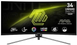 Monitor Msi MAG 345CQR computer 86.4 cm (34") 3440 x 1440 pixels UltraWide Dual Quad HD Black