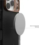 UAG &Uuml;mbris Fibr Armr, Apple iPhone 17 Pro, Kevlar grafiit/pronks, MagSafe &uuml;hilduv, Urban Armor Gear ()