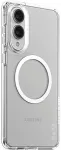 PANZERGLASS CARE&trade; by &reg; Urban Combat Case Transparent w. White Qi Compatible Samsung S25 Edge