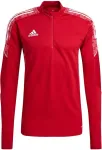 Adidas Condivo 21 Training Top Primeblue Red GH7155 Men's Sweatshirt