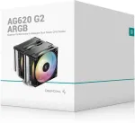 DEEPCOOL AG620 G2 ARGB Processor Air cooler 12 cm Black 1 pc(s)