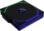 Lian LI Uni Fan TL LCD Computer case, Processor 14 cm Black 1 pc(s)