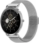 Denver SWC-394S 3.35 cm (1.32") AMOLED 43 mm Analog 466 x 466 pixels Silver