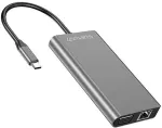 4Smarts 458723 laptop dock/port replicator USB 3.2 Gen 1 (3.1 Gen 1) Type-C Grey