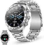 Ksix BXSW32P smartwatch / sport watch 3.63 cm (1.43") AMOLED Digital 466 x 466 pixels Touchscreen Stainless steel
