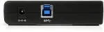 StarTech .com 4 Port SuperSpeed USB3.0 Hub - Schwarz - Hub - 4 x SuperSpeed USB3.0 - Desktop (ST4300USB3EU)
