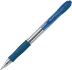 PILOT Pastapliiats Super Grip, 0,7mm, sinine tint