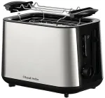 Russell Hobbs 27390-56 toaster 6 2 slice(s) Black, Stainless steel