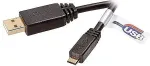 Vivanco kaabel USB - microUSB 1,8m (45217)
