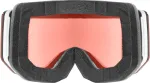 Uvex 5506651030 winter sport goggles Mirror Unisex White Cylindrical(flat) lens