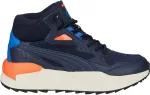 PUMA X-Ray Speed Mid WTR Kids Shoes Navy Blue 387385 02