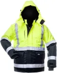 No name JACKET CANVAS HI-VIS WJ-8946 YEL/BLU M