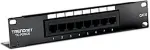 TRENDnet Patchpanel 8-Port Cat6 ungeschirmt (10" wide)