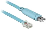DeLOCK RS-232 Konsolenkabel, USB-A Stecker > RJ45 Stecker 2m
