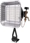 No name GAS RADIANT HEATER FOR A CYLINDER
