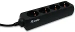 Equip Steckdosenleiste 4xSchuko->St.IEC320 C14 sw. Pla.
